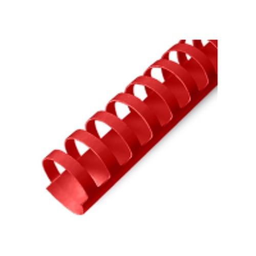 Argolas PVC Encadernar 25mm Vermelho 240 Folhas 50un - Leitz 1713064
