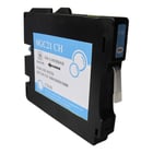 Cartucho de tinta de pigmento genérico Ricoh GC21C ciano - Substitui 405533/405537 - Ricoh RI-GC21CY(PG)