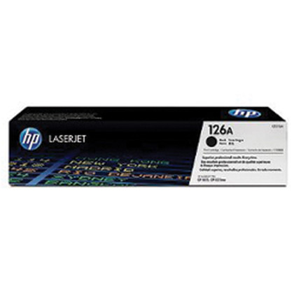Cartucho de toner original preto HP CE310A - 126A - HP CE310A
