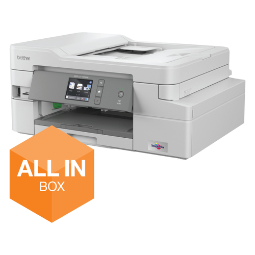 Brother DCP-J1100DW-AiB, Jato de tinta, Impressão a cores, 1200 x 6000 DPI, A4, Impressão directa, Cinzento - Brother DCPJ1100DWAiB