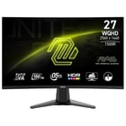 Monitor Gaming MSI Mag 27CQ6F, 27 polegadas, WQHD, ecrã curvo, 180 Hz, 1 ms, 2xHDMI, 1xDP, UE - MSI 9S6-3CD91M-002