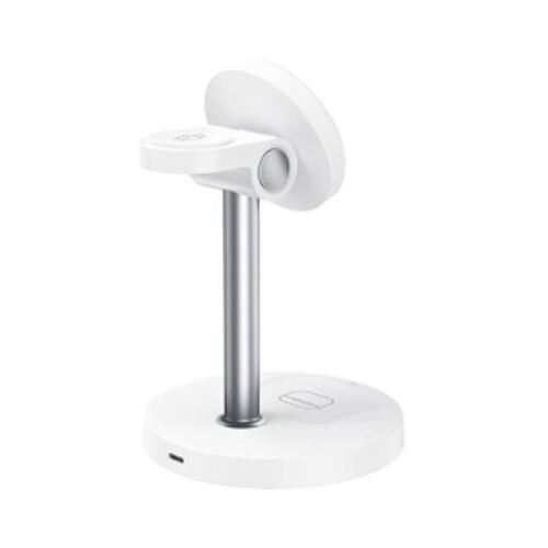 Carregador rápido magnético sem fios XO CX038 - 15W - Suporte magnético - Branco - XO XOCX038WH