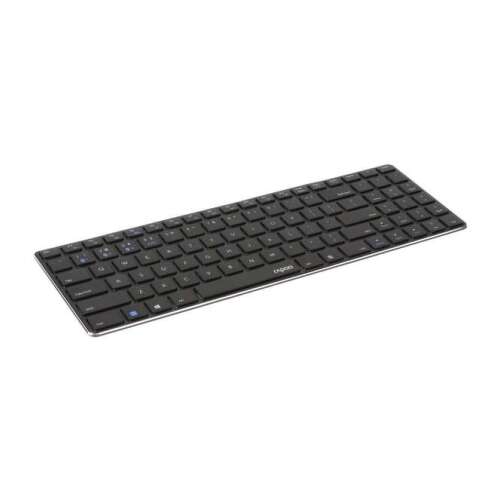 Teclado RAPOO E9100M Multi-mode Wireless Ultra-slim Black - Rapoo 00192492