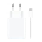 Xiaomi 67W HyperCharge Combo Cargador de Pared para Smartphone USB-A 67W + Cable - Identificacion Inteligente de Dispositivos - Color Blanco - Xiaomi 297512