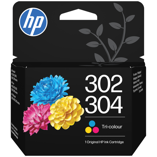 HP 302/304 Tri-color Original Ink Crtg - HP B7RT6AE#LS1