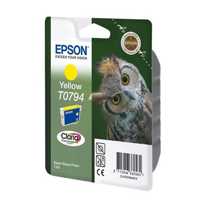 Epson Owl T0794 - Cartuchos amarillo tinteiro 1 unidade(s) Original Amarelo - Epson C13T07944010