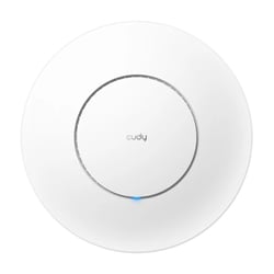 Ponto de acesso WiFi 6 de banda dupla Cudy AX3000 - Velocidade de até 2500 Mbps - 1 porta - Montagem no teto - Branco - Cudy AP3000_P