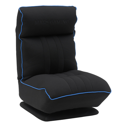 Mars Gaming Sofá de jogos Mgc-throne com encosto e apoio de cabeça ajustáveis com rotação de 360°, azul - Mars Gaming MGCTHRONEBBL