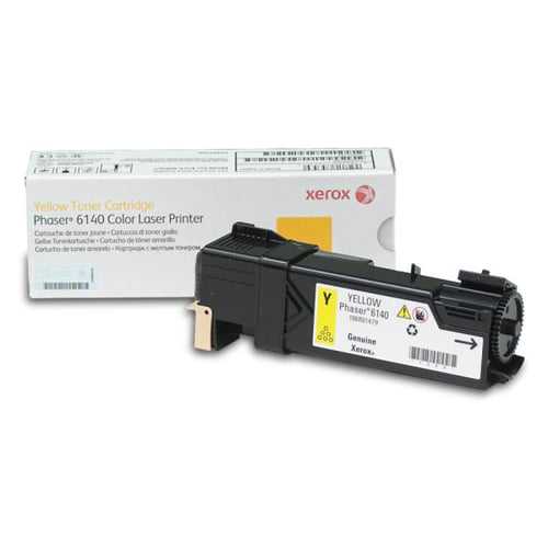 Xerox Phaser 6140, Cartucho de toner de capacidade standard amarelo (2000 páginas) - Xerox 106R01479
