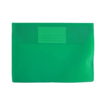 Envelope A5 PVC com Visor Transparente Verde 10un - Neutral 100Z28002