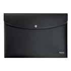 Bolsa Envelope A4 Fecho Botão Recycle Preto - Leitz 1003889