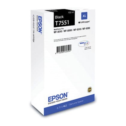 Epson T7551 tinteiro 1 unidade(s) Original Preto - Epson C13T755140