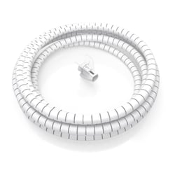Organizador de cabos em espiral Aisens 25mm - 1.0m - Cor Branco - Aisens 305247