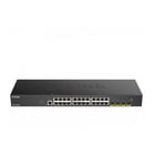 Switch Semi-Standalone D-Link 24 portas Gigabit + 4 portas 10G SFP+ - D-Link DGS-1250-28X/E