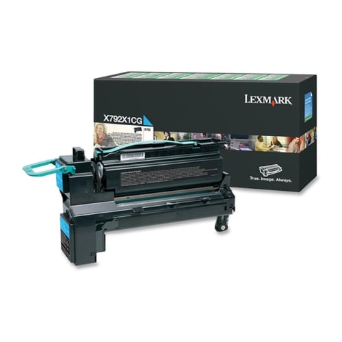 LEXMARK TONER AZUL X792 C/RETORNO 20K - Lexmark X792X1CG