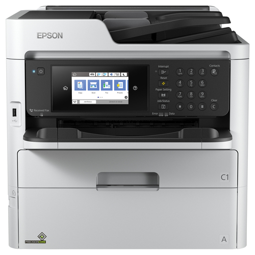 Epson WorkForce Pro WF-C579RDWF, Jato de tinta, Impressão a cores, 4800 x 1200 DPI, A4, Impressão directa, Branco - Epson C11CG77401