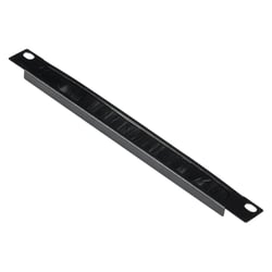 Equip Escova para painel de gestão de cabos de 10", 1U, preta - Equip EZMB-10-B