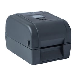 Impressora de etiquetas e talões de transferência térmica e tecnologia térmica direta para uso comercial com visor LCD a cores, conexão USB, USB Host, placa de rede, WiFi e Bluetooth e uma resolução de 203 ppp - Brother TD-4650TNWB