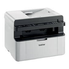 Equipamento multifunções laser monocromático com fax económico - Brother MFC-1810