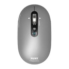 Port Rato sem fios e Bluetooth recarregável Pure Mac com scroll magnético e 3200 DPI - Port 910009