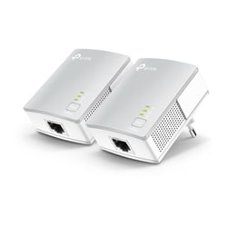 Kit inicial TP-Link TL-PA4010KIT com adaptadores Powerline AV600 Nano - TP-Link TL-PA4010 KIT