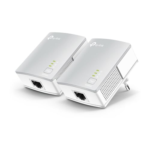 Kit inicial TP-Link TL-PA4010KIT com adaptadores Powerline AV600 Nano - TP-Link TL-PA4010 KIT