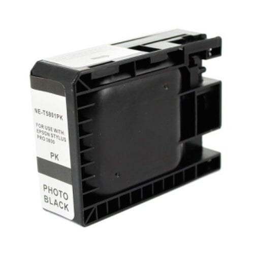 Cartucho de tinta pigmentado preto genérico Epson T5801 - substitui C13T580100 - Epson EI-T5801