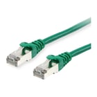 CAT. 6A S/FTP PATCH CABLE, GREEN, 25M - Equip 606413