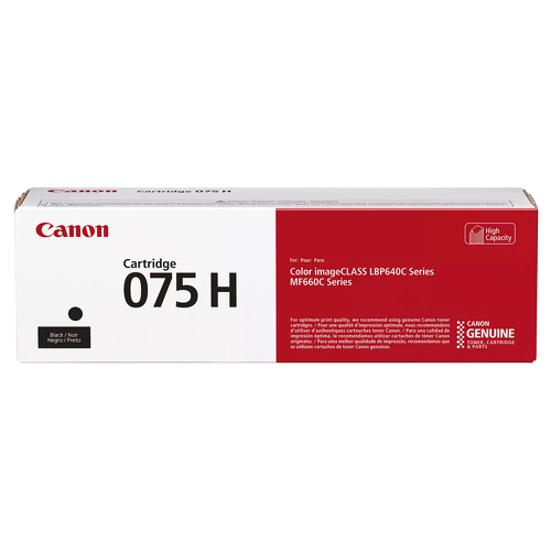 CANON Toner Cartridge 075 H BK - Canon 6369C002