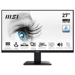 Monitor MSI PRO PRO MP273A 27\" FHD 100Hz 1ms(MRPT) Freesync 300nits, HAS, EyesErgo, LessBlueLight - MSI 9S6-3PB4CH-068