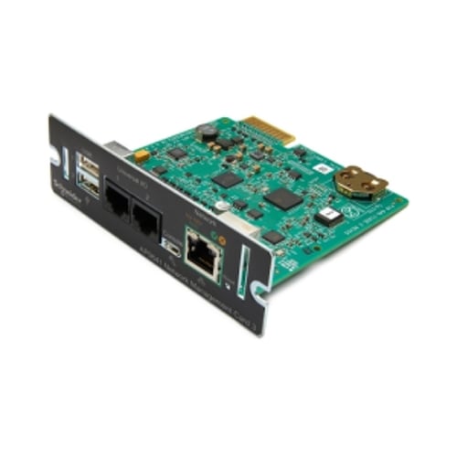 APC UPS NETWORK MANAGEMENT CARD 3 WITH ENVIRONMENTAL MONITORING - APC AP9641