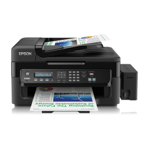 Epson L550, Jato de tinta, Impressão a cores, 5760 x 1440 DPI, Cópia a cores, A4, Preto - Epson C11CC95301