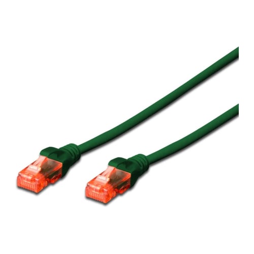 EWENT CHICOTE CAT6 UTP 0.5MT VERDE - Ewent IM1003
