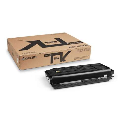 Tinteiro de toner preto original Kyocera TK7125 - 1T02V70NL0 - Kyocera 136199