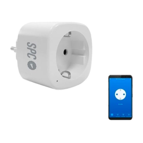 SPC TOMADA WI-FI SPC CLEVER PLUG MINI - ILUMINAÇÃO E ENERGIA - SPC 6205B