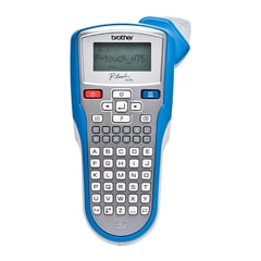 Brother PT-H75, ABC, TZ/TZe, 180 x 180 DPI, 10 mm/seg, Alcalino, Azul, Cinzento, Prateado - Brother PTH75