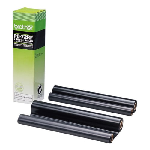 Recarga de 2 bobines. Aprox. 144 páginas de duração cada bobine - Brother PC72RF