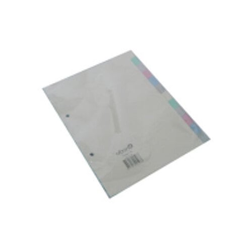 Separadores A5 Cartolina 12un (5 Cores) - Neutral 172Z26133