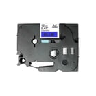 Fita laminada compatível com TZe-531. Texto preto sobre fundo azul. Largura: 12 mm. Comprimento: 8 m - TZe-531C (Compatível)