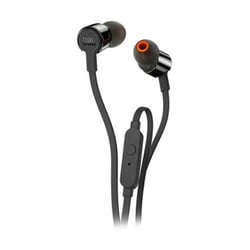JBL EARPHONES TUNE T210 3.5" C/ BOLSA TRANSPORTE BLACK - JBL JBLT210BLACK