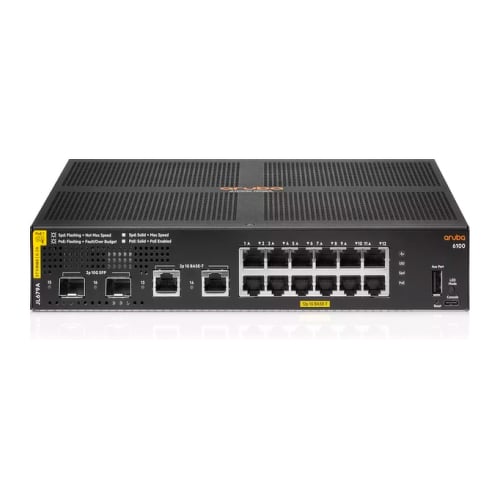 ARUBA SWITCH 6100 12G CLASS4 POE 2G/2SFP+ 139W - Aruba JL679A