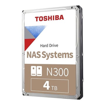 Disco 3.5 4TB TOSHIBA NAS N300 256Mb SATA 6Gb&#47;s 7200rpm Bulk - Toshiba HDWG440UZSVA