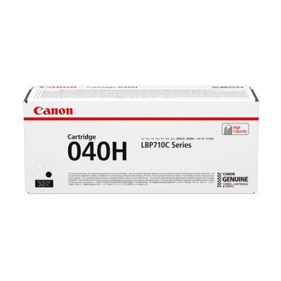 CANON TONER PRETO 040HBK XL 12500 PG - Canon 0461C001