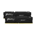 KINGSTON MEM 64GB 5600MHz DDR5 CL40 DIMM (KIT 2) FURY BEAST BLACK - Kingston KF556C40BBK2-64