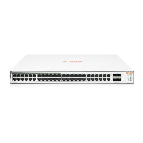 ARUBA SWITCH INSTANT ON 1830 48G 24P CLASS 4 PoE 4SFP 370W - Aruba JL815A