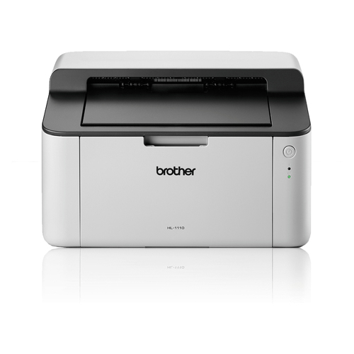 Brother HL-1110, Laser, 2400 x 600 DPI, A4, 20 ppm, Preto, Branco - Brother HL1110