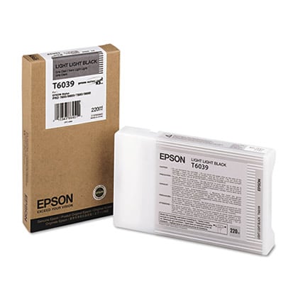 Epson Tinteiro Cinzento Claro T603900 220 ml - Epson C13T603900