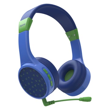 Auriculares HAMA Bluetooth On-ear Teens Guard azul - 184111 - Hama 00184111