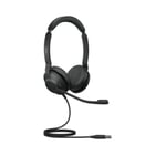 Auscultadores USB Jabra Evolve2 30 MS com microfone - Cancelamento de ruído - Banda para a cabeça ajustável - Controlos no ouvido - Cabo de 1,5 m - Preto - Jabra 306062