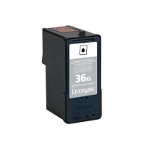 Cartucho de tinta Lexmark 36XL preto genérico - substitui 18C2170E/18C2130E - Lexmark LXI-36XL